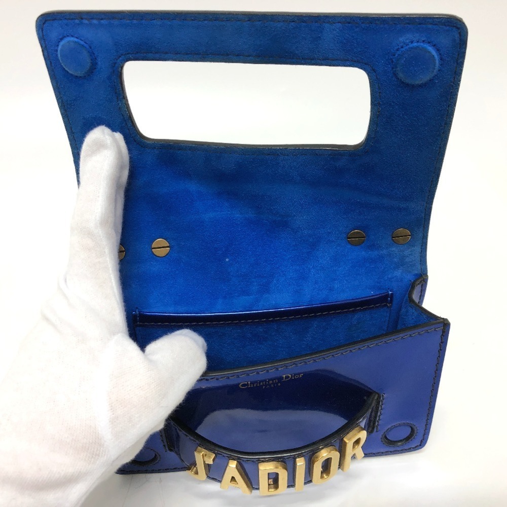 CHRISTIAN DIOR Blue Shoulder Bag - Picture 12 of 15